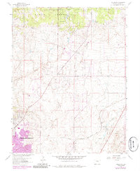 Download a high-resolution, GPS-compatible USGS topo map for Falcon NW, CO (1986 edition)