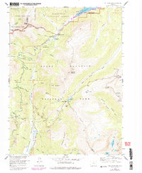 Download a high-resolution, GPS-compatible USGS topo map for Fall River Pass, CO (1983 edition)