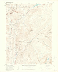 Download a high-resolution, GPS-compatible USGS topo map for Fall River Pass, CO (1962 edition)