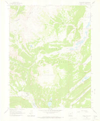 Download a high-resolution, GPS-compatible USGS topo map for Finger Mesa, CO (1967 edition)