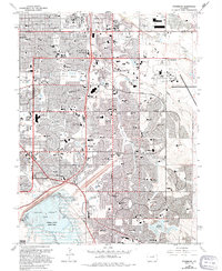 Download a high-resolution, GPS-compatible USGS topo map for Fitzsimons, CO (1994 edition)