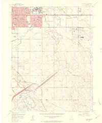 Download a high-resolution, GPS-compatible USGS topo map for Fitzsimons, CO (1958 edition)