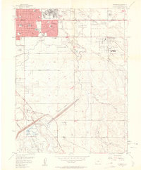 Download a high-resolution, GPS-compatible USGS topo map for Fitzsimons, CO (1962 edition)