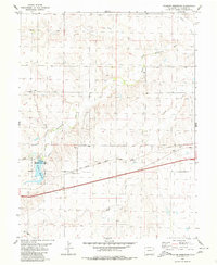 Download a high-resolution, GPS-compatible USGS topo map for Flagler Reservoir, CO (1980 edition)