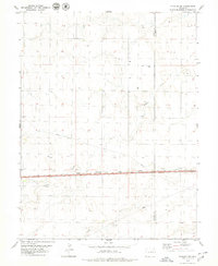 preview thumbnail of historical topo map of Lincoln County, CO in 1979