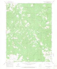 preview thumbnail of historical topo map of Mesa County, CO in 1963