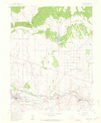 Download a high-resolution, GPS-compatible USGS topo map for Florence, CO (1961 edition)