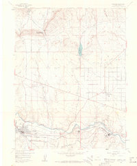 Download a high-resolution, GPS-compatible USGS topo map for Florence, CO (1961 edition)