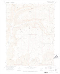 Download a high-resolution, GPS-compatible USGS topo map for Forked Gulch, CO (1974 edition)