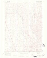 Download a high-resolution, GPS-compatible USGS topo map for Fortification NE, CO (1972 edition)