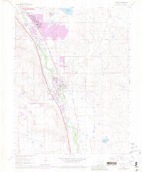Download a high-resolution, GPS-compatible USGS topo map for Fountain, CO (1981 edition)