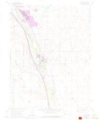 Download a high-resolution, GPS-compatible USGS topo map for Fountain, CO (1975 edition)