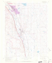 Download a high-resolution, GPS-compatible USGS topo map for Fountain, CO (1970 edition)