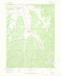 Download a high-resolution, GPS-compatible USGS topo map for Fraser, CO (1972 edition)
