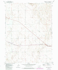 Download a high-resolution, GPS-compatible USGS topo map for Fremont Butte, CO (1984 edition)