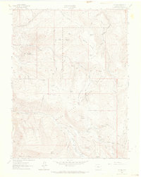 Download a high-resolution, GPS-compatible USGS topo map for Fulford, CO (1970 edition)