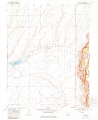 Download a high-resolution, GPS-compatible USGS topo map for Garcia, CO (1986 edition)