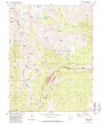 Download a high-resolution, GPS-compatible USGS topo map for Garfield, CO (1986 edition)