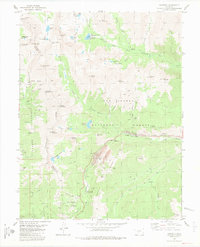 Download a high-resolution, GPS-compatible USGS topo map for Garfield, CO (1983 edition)
