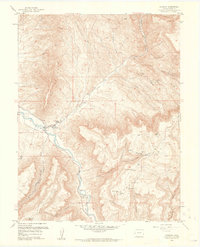 Download a high-resolution, GPS-compatible USGS topo map for Gateway, CO (1961 edition)