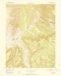 Download a high-resolution, GPS-compatible USGS topo map for Gateway, CO (1952 edition)