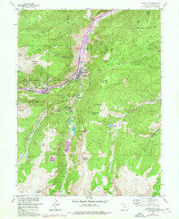 Download a high-resolution, GPS-compatible USGS topo map for Georgetown, CO (1976 edition)