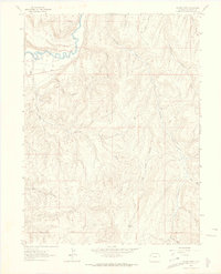 Download a high-resolution, GPS-compatible USGS topo map for Gillam Draw, CO (1965 edition)
