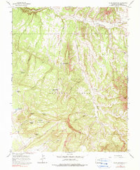 Download a high-resolution, GPS-compatible USGS topo map for Glade Mountain, CO (1990 edition)