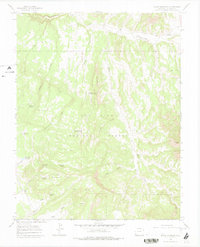 Download a high-resolution, GPS-compatible USGS topo map for Glade Mountain, CO (1978 edition)