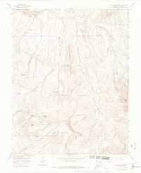 Download a high-resolution, GPS-compatible USGS topo map for Glade Mountain, CO (1968 edition)