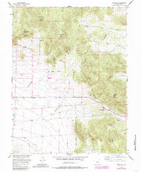Download a high-resolution, GPS-compatible USGS topo map for Glentivar, CO (1985 edition)