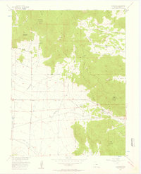 Download a high-resolution, GPS-compatible USGS topo map for Glentivar, CO (1957 edition)