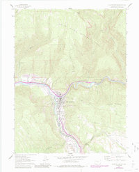 Download a high-resolution, GPS-compatible USGS topo map for Glenwood Springs, CO (1984 edition)