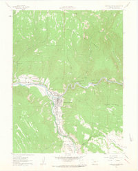 Download a high-resolution, GPS-compatible USGS topo map for Glenwood Springs, CO (1963 edition)
