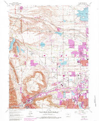 preview thumbnail of historical topo map of Golden, CO in 1965