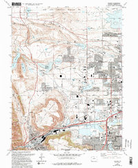 Download a high-resolution, GPS-compatible USGS topo map for Golden, CO (1994 edition)