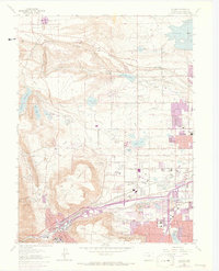 Download a high-resolution, GPS-compatible USGS topo map for Golden, CO (1973 edition)