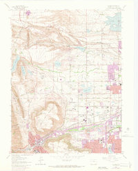 Download a high-resolution, GPS-compatible USGS topo map for Golden, CO (1973 edition)