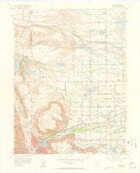 Download a high-resolution, GPS-compatible USGS topo map for Golden, CO (1958 edition)