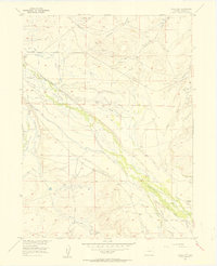 Download a high-resolution, GPS-compatible USGS topo map for Gould NW, CO (1957 edition)