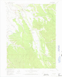 Download a high-resolution, GPS-compatible USGS topo map for Gould, CO (1971 edition)