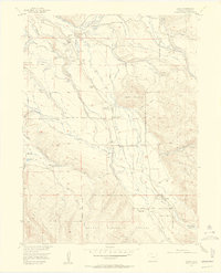 Download a high-resolution, GPS-compatible USGS topo map for Gould, CO (1957 edition)