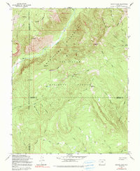 Download a high-resolution, GPS-compatible USGS topo map for Granite Peak, CO (1991 edition)
