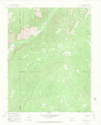 Download a high-resolution, GPS-compatible USGS topo map for Granite Peak, CO (1968 edition)