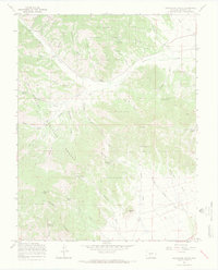 Download a high-resolution, GPS-compatible USGS topo map for Graveyard Gulch, CO (1970 edition)