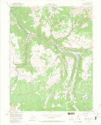 Download a high-resolution, GPS-compatible USGS topo map for Gray Head, CO (1968 edition)