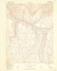Download a high-resolution, GPS-compatible USGS topo map for Gray Head, CO (1961 edition)