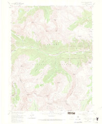 Download a high-resolution, GPS-compatible USGS topo map for Grays Peak, CO (1971 edition)