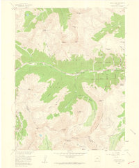 Download a high-resolution, GPS-compatible USGS topo map for Grays Peak, CO (1959 edition)