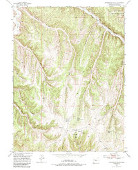 Download a high-resolution, GPS-compatible USGS topo map for Greasewood Gulch, CO (1984 edition)